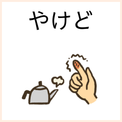 やけどの薬はこちら