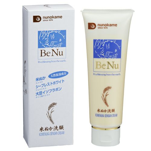 ビヌー米ぬか洗顔クリーム | 布亀オンラインショップ