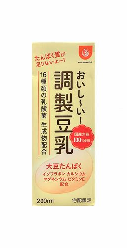 おいし～い調製豆乳 | 布亀オンラインショップ